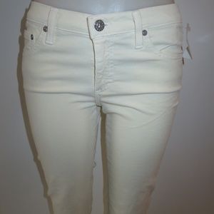 NWT AG ADRIANO GOLDSCHMIED CORDUROY PANTS S: 29R *